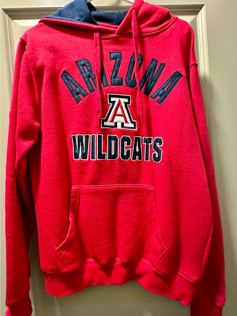 Campus Heritage Arizona Wildcats Red and Navy Blue Pullover Sweatshirt